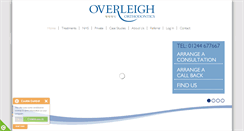 Desktop Screenshot of overleighorthodontics.com